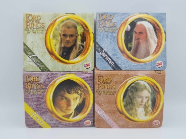 8x Herr der Ringe Figuren - Burger King 2001